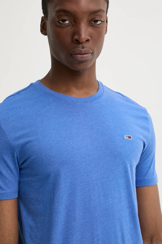 Tommy Jeans tricou violet DM0DM20363