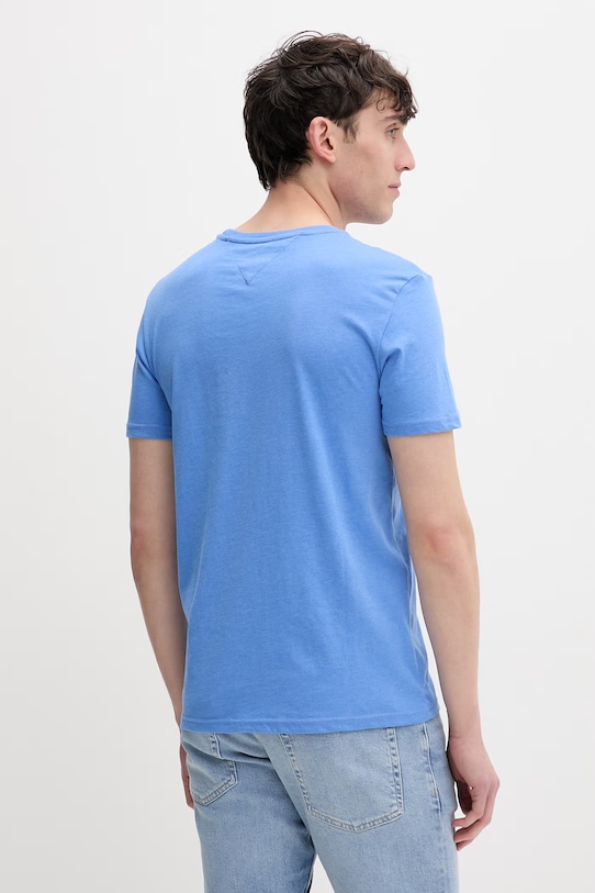 Ρούχα Tommy Jeans t-shirt Ανδρικό DM0DM20363 μπλε
