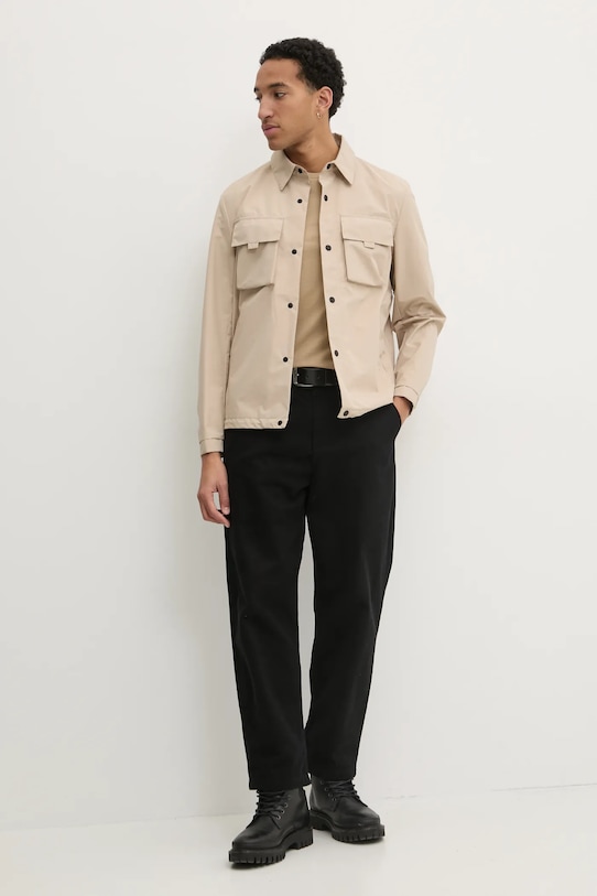 Tommy Jeans t-shirt DM0DM20363 beżowy AW25