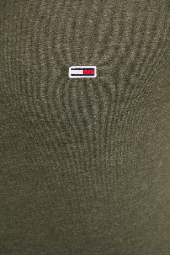 Tommy Jeans t-shirt DM0DM20363 zielony