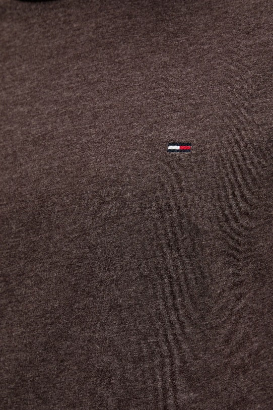 Tričko Tommy Jeans DM0DM20363 hnědá