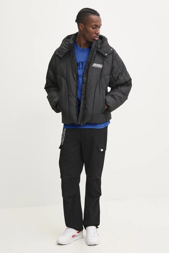 Бавовняна футболка Tommy Jeans DM0DM20356 фіолетовий SS25