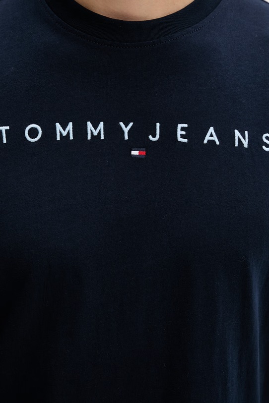 Tommy Jeans tričko pánske bavlnené DM0DM20744 tmavomodrá