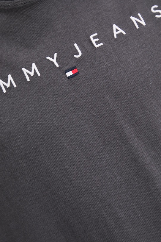 Tommy Jeans tricou din bumbac DM0DM20744 gri
