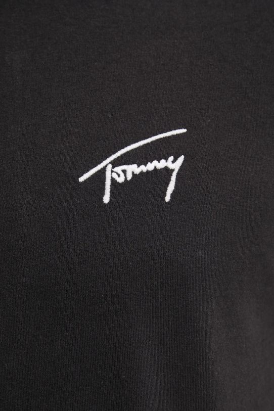 Tommy Jeans tricou din bumbac DM0DM21140 negru