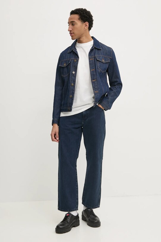 Бавовняна футболка Tommy Jeans DM0DM21188 бежевий SS25