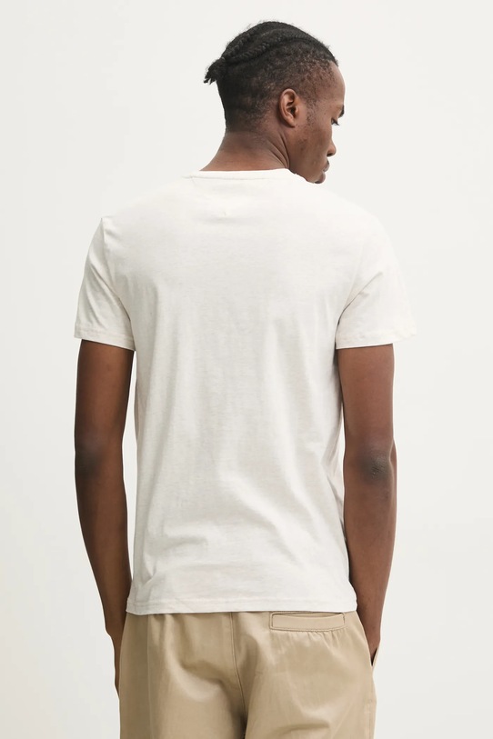 Îmbrăcăminte Tommy Jeans tricou din bumbac DM0DM21188 bej