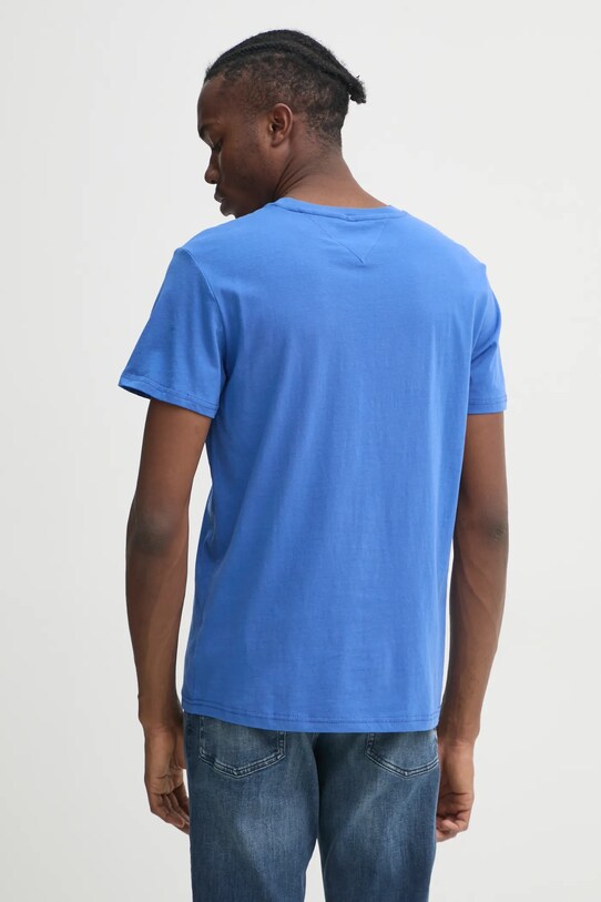 Odjeća Pamučna majica Tommy Jeans DM0DM21188 ljubičasta