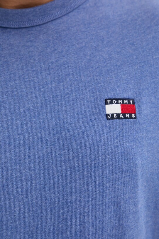Tommy Jeans tricou din bumbac DM0DM20322 violet