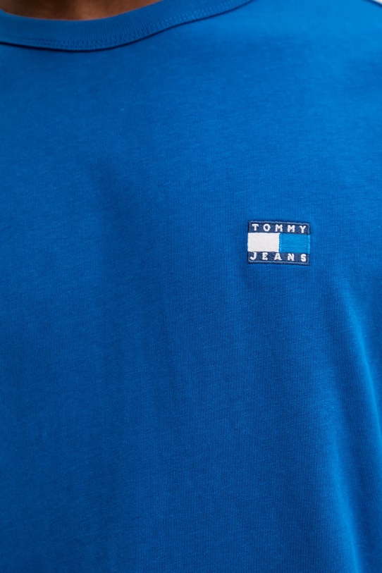 Bavlnené tričko Tommy Jeans tmavomodrá DM0DM20322
