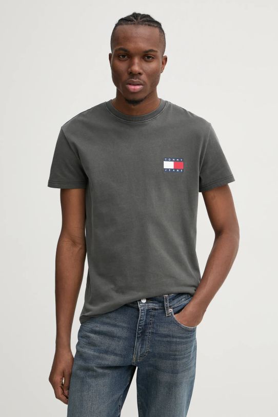 Îmbrăcăminte Tommy Jeans tricou DM0DM20346 gri