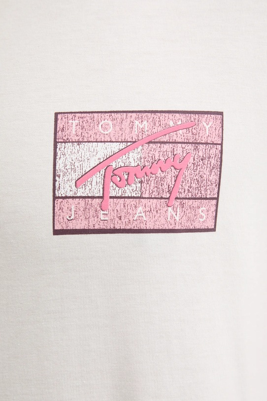 Tommy Jeans tricou din bumbac DM0DM21108 bej