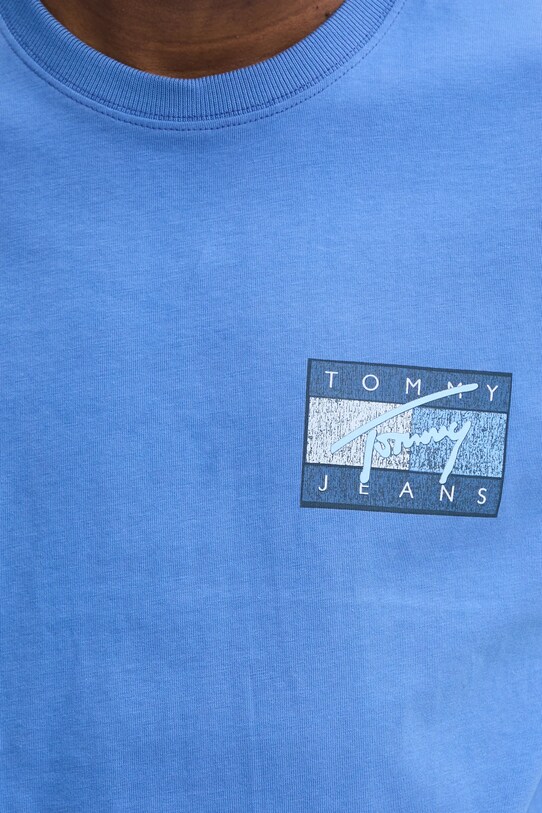 Хлопковая футболка Tommy Jeans DM0DM21108