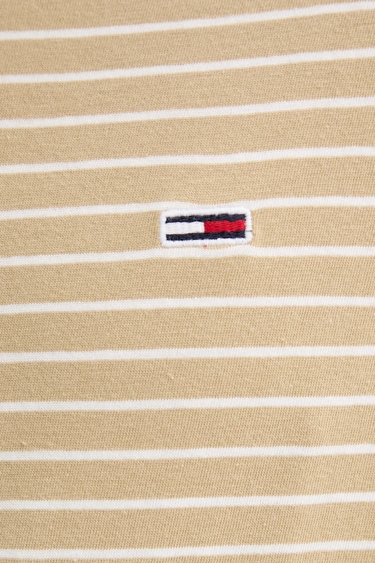 Tommy Jeans t-shirt bawełniany DM0DM20377 zielony