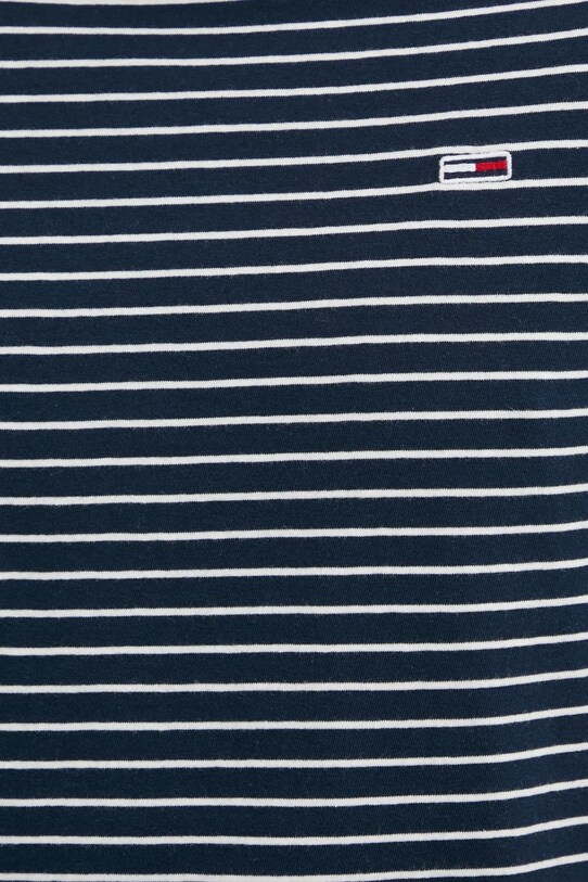 Tommy Jeans tricou din bumbac DM0DM20377 bleumarin