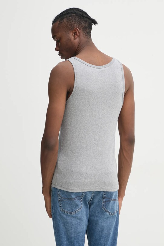 Oblečení Bavlněný top Tommy Jeans DM0DM20336 šedá