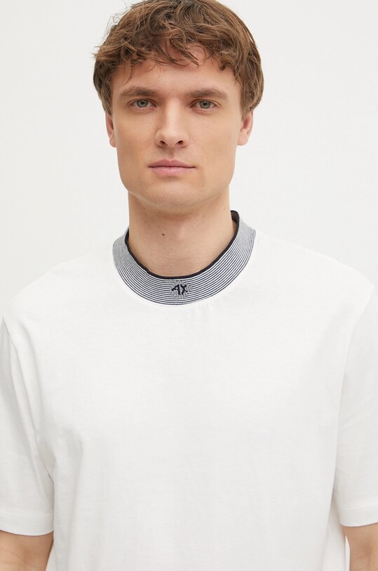 Хлопковая футболка Armani Exchange белый XM000280.AF10361