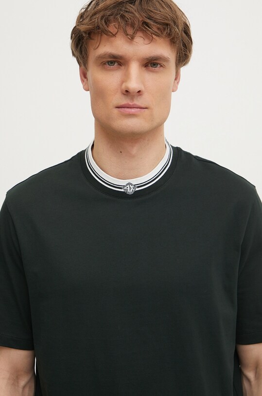 Бавовняна футболка Armani Exchange зелений XM000280.AF10361
