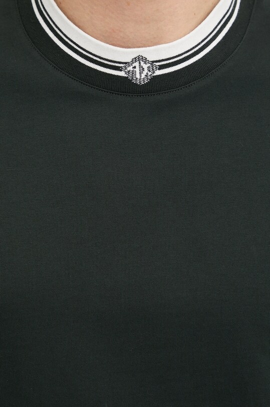 Бавовняна футболка Armani Exchange XM000280.AF10361 зелений