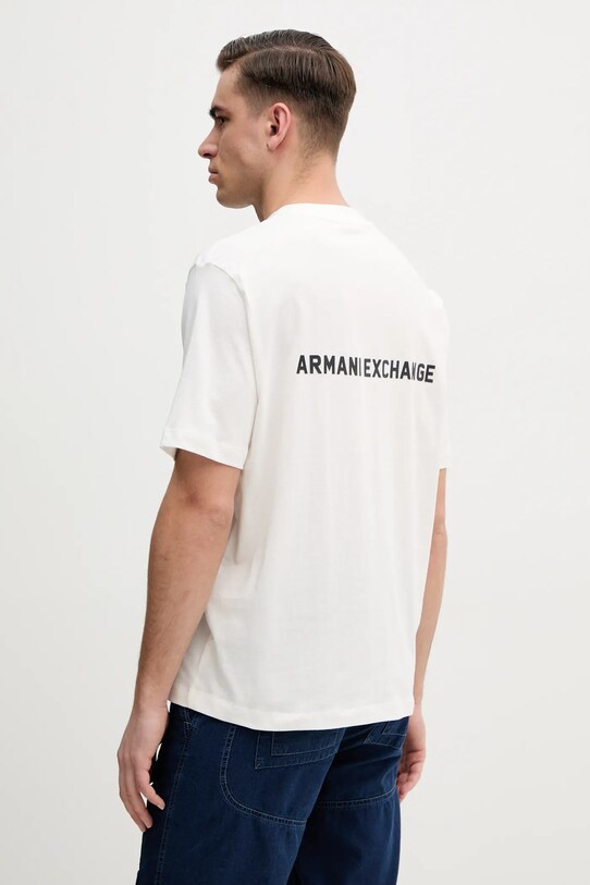 Одяг Бавовняна футболка Armani Exchange XM000588.AF12308 білий