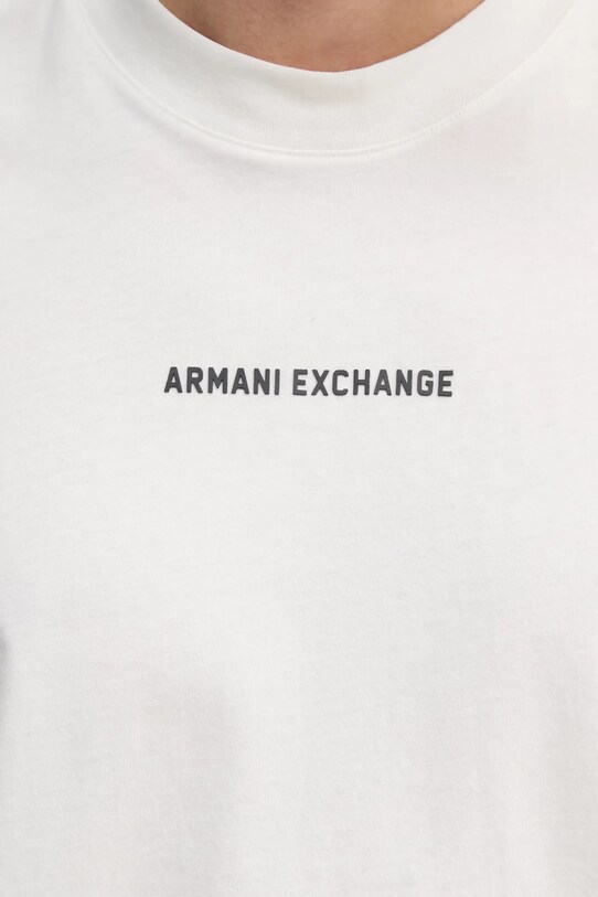 Armani Exchange tricou din bumbac XM000588.AF12308 alb