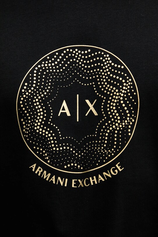 Armani Exchange t-shirt bawełniany XM000328.AF10364 czarny
