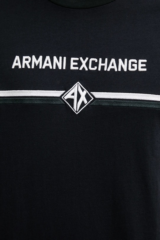 Armani Exchange t-shirt bawełniany XM000274.AF12308 granatowy