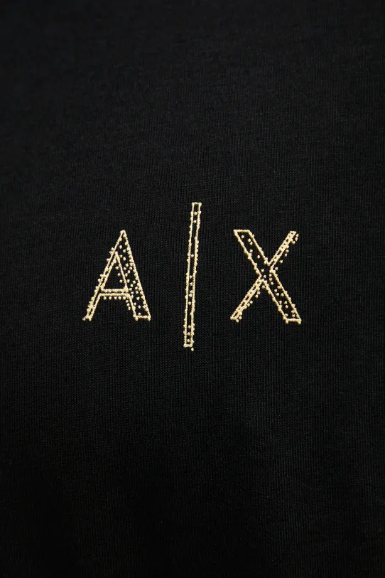 Armani Exchange t-shirt bawełniany XM000327.AF10364 czarny