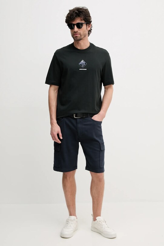 Bavlněné tričko Armani Exchange XM000276.AF12308 zelená SS25