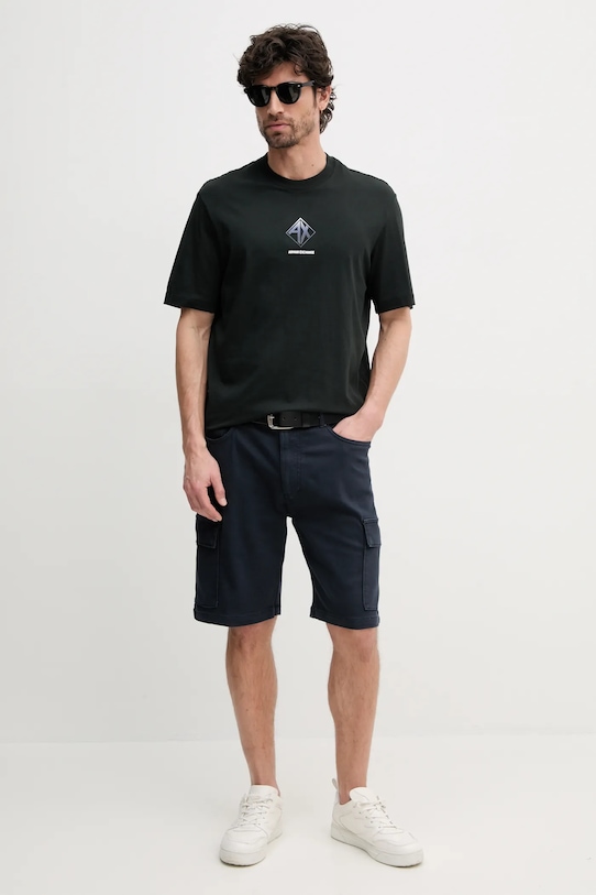 Bavlněné tričko Armani Exchange XM000276.AF12308 zelená SS25