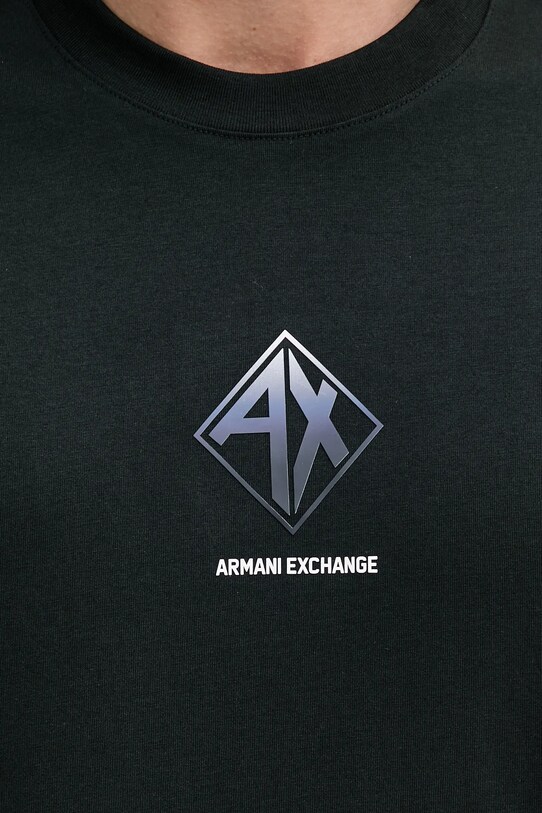 Bavlněné tričko Armani Exchange XM000276.AF12308 zelená
