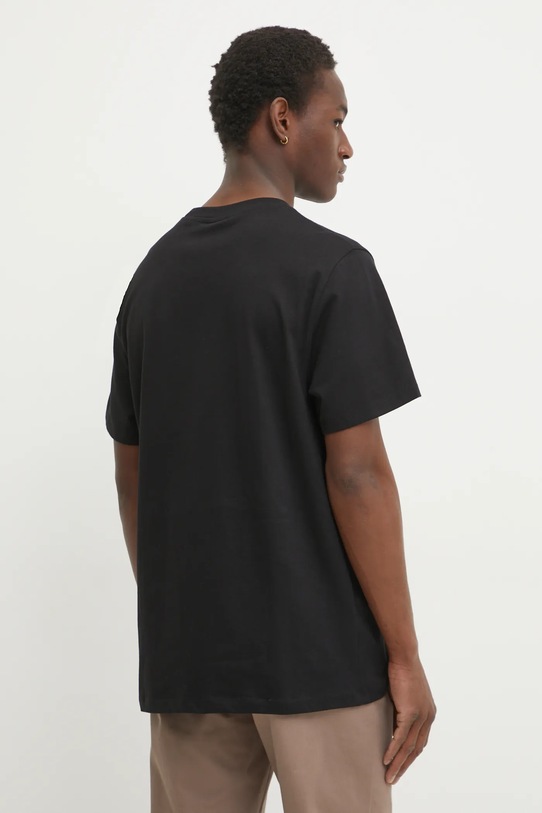 Îmbrăcăminte Les Deux tricou din bumbac LDM101201 negru