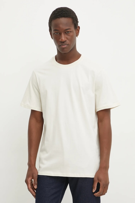 Одяг Бавовняна футболка Les Deux LDM101206 бежевий