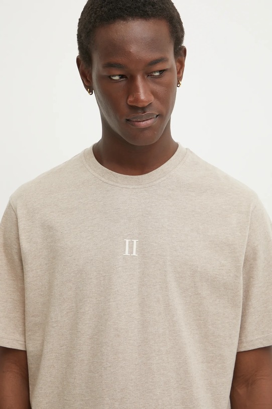 Бавовняна футболка Les Deux бежевий LDM101208