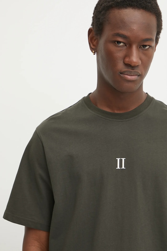 Бавовняна футболка Les Deux зелений LDM101208