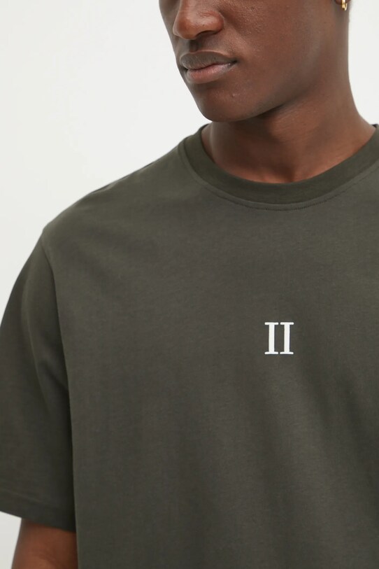 Бавовняна футболка Les Deux LDM101208 зелений