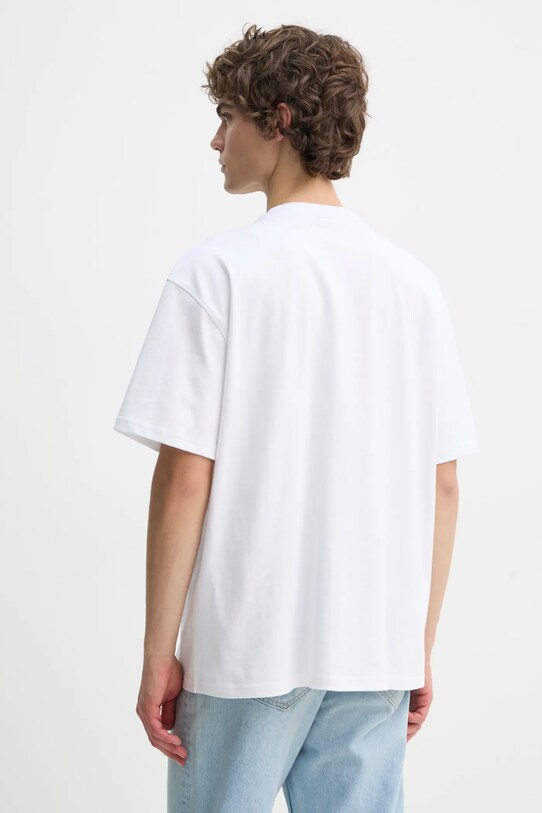 Îmbrăcăminte Les Deux tricou din bumbac LDM101209 alb