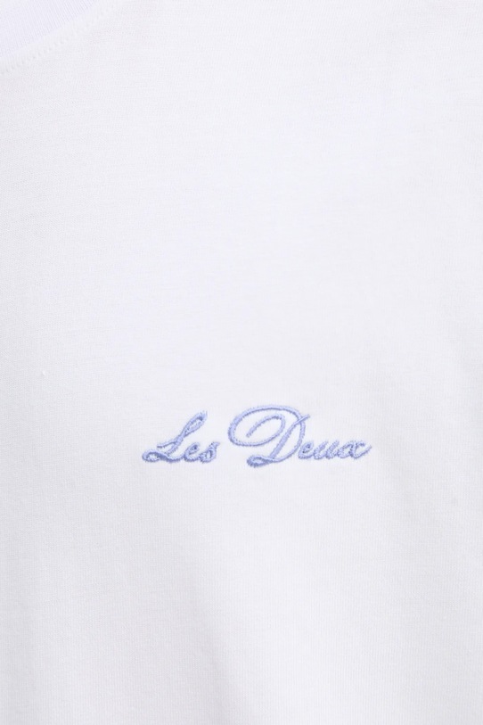 Les Deux tricou din bumbac LDM101209 alb