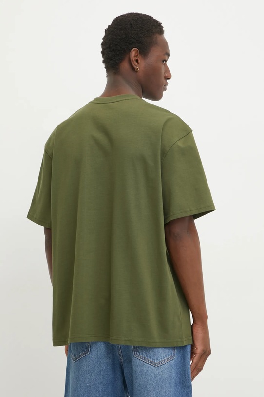 Odzież Les Deux t-shirt bawełniany LDM101209 zielony