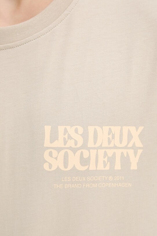 Les Deux tricou din bumbac LDM101213 bej
