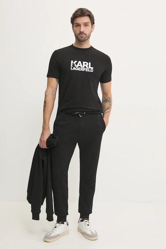 Tričko Karl Lagerfeld 551235.755087 černá SS25