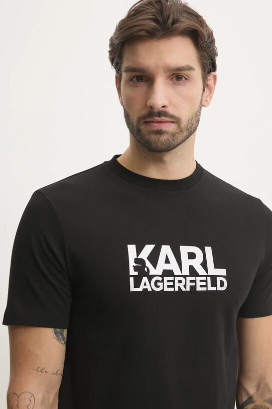 Tričko Karl Lagerfeld černá 551235.755087