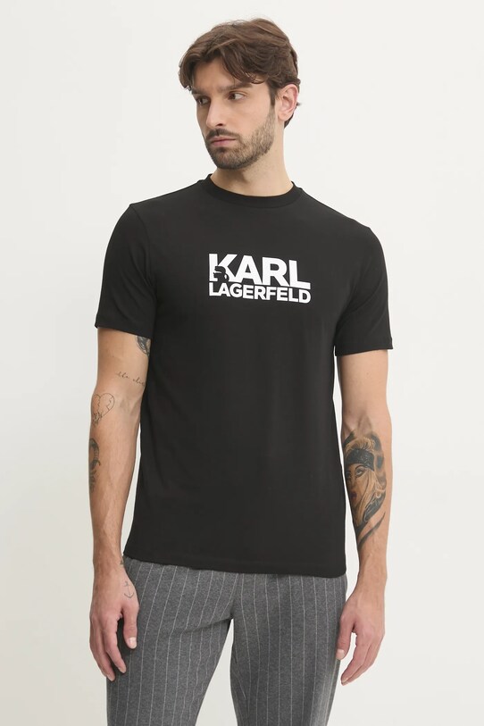 Karl Lagerfeld tricou negru 551235.755087