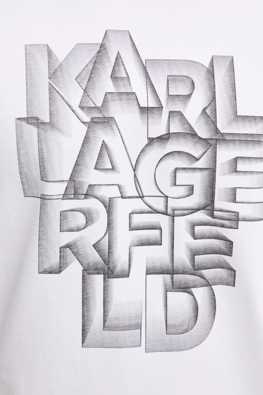 Karl Lagerfeld tricou din bumbac 551230.755186 alb