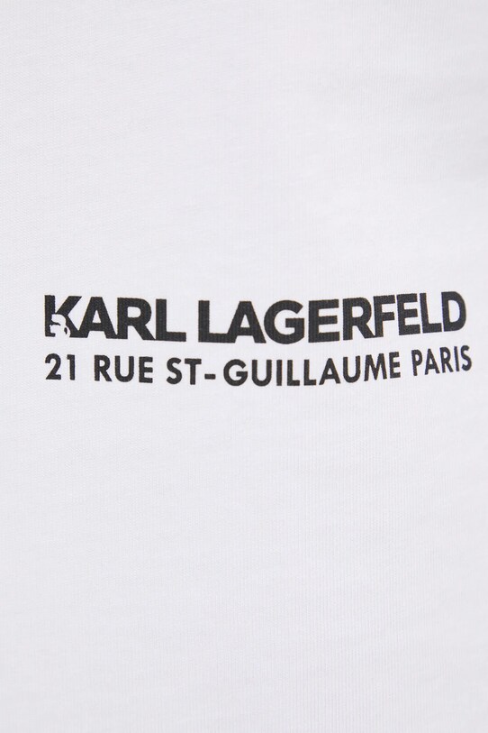 Karl Lagerfeld tricou din bumbac 551230.755192 alb