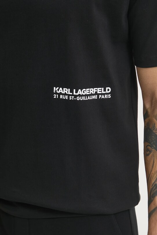 Karl Lagerfeld tricou din bumbac 551230.755192 negru