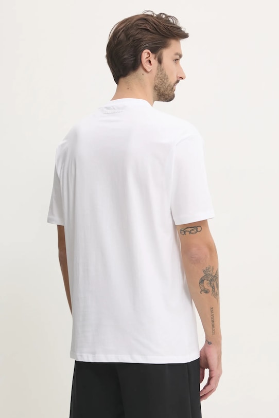 Îmbrăcăminte Karl Lagerfeld tricou din bumbac 551225.755290 alb