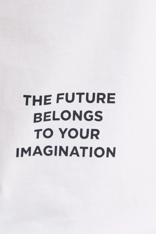 Karl Lagerfeld tricou din bumbac 551225.755290 alb