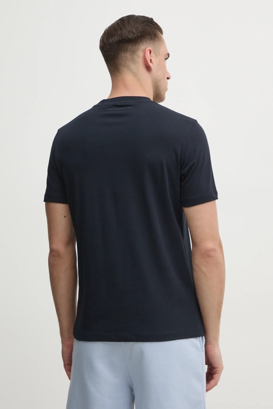 Одежда Хлопковая футболка Karl Lagerfeld 551224.755710 тёмно-синий