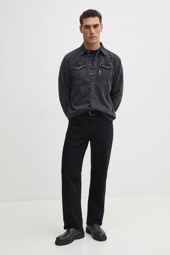 Tričko Karl Lagerfeld 551221.755750 námořnická modř SS25